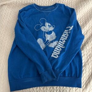 Blue Disneyland Resort Mickey Mouse pullover